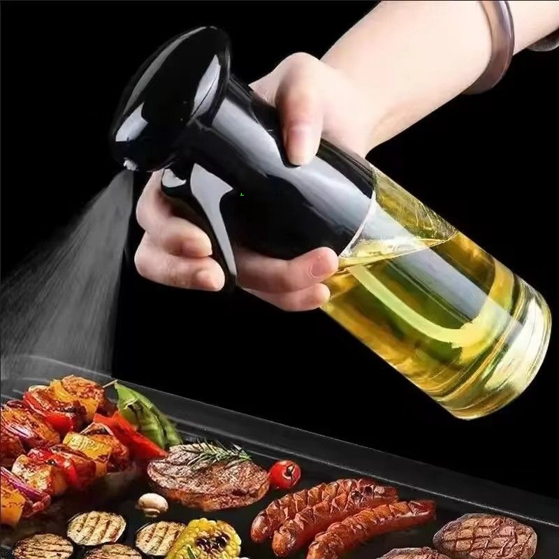 Commercial Kitchen Sprayer - Botella de aceite de cocina transparente,