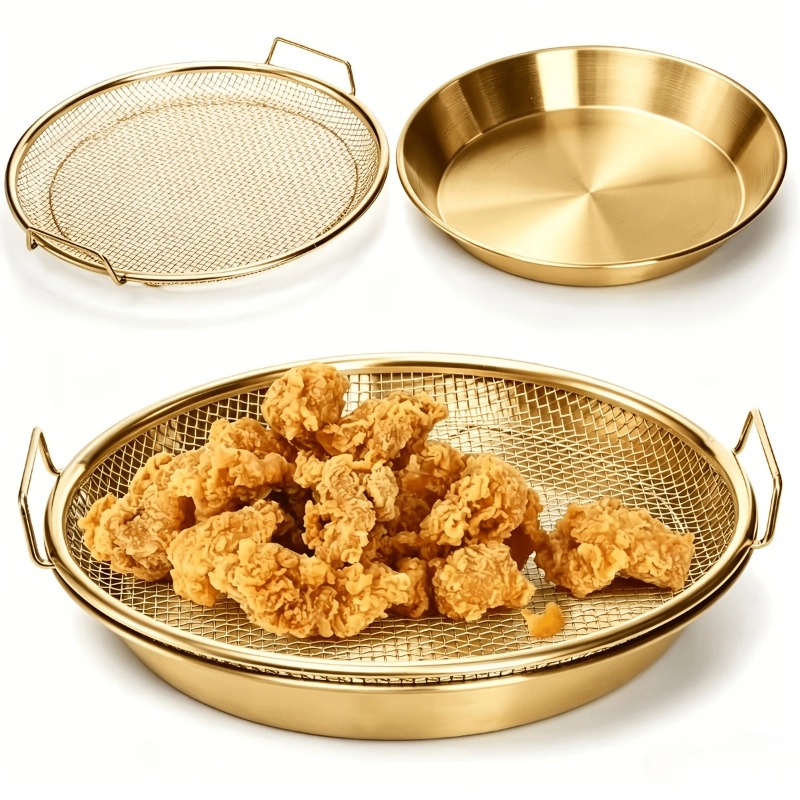 Commercial Kitchen Oil Filter - Rejilla de malla dorada de alta