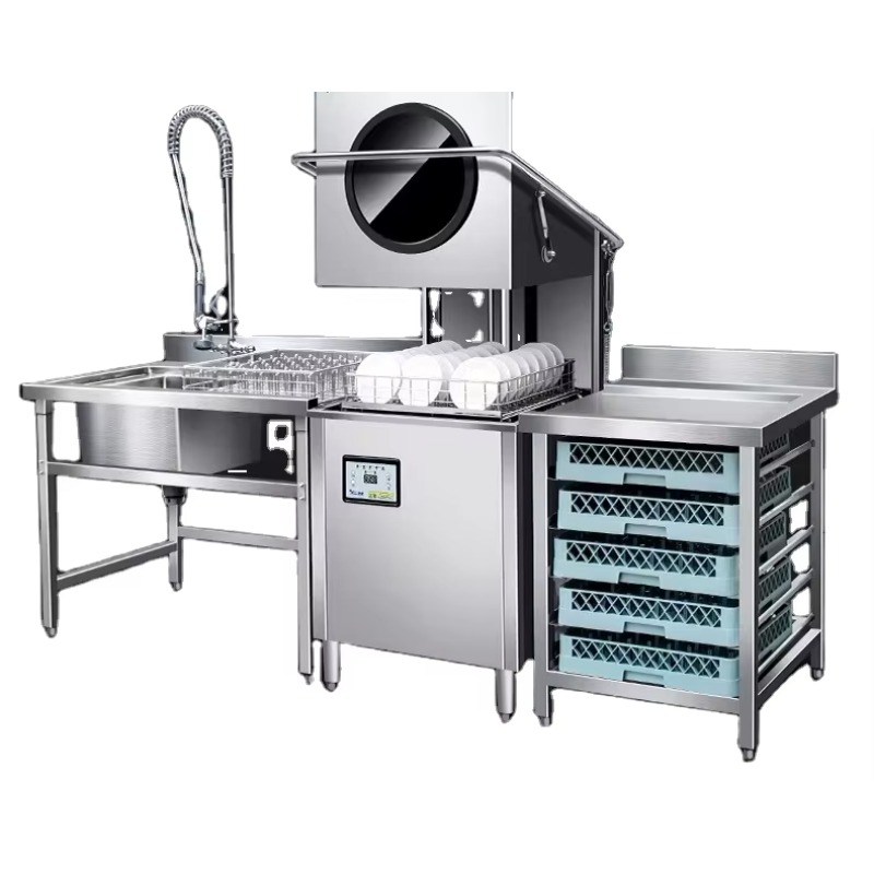 Commercial Kitchen Usa - Lavavajillas Comercial Eléctrico Independiente con Campana