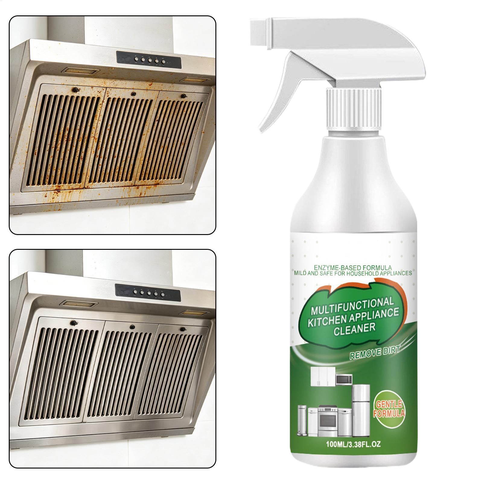 Commercial Kitchen Grease Cleaner - Limpiador en Espuma Enzimática Multiusos de