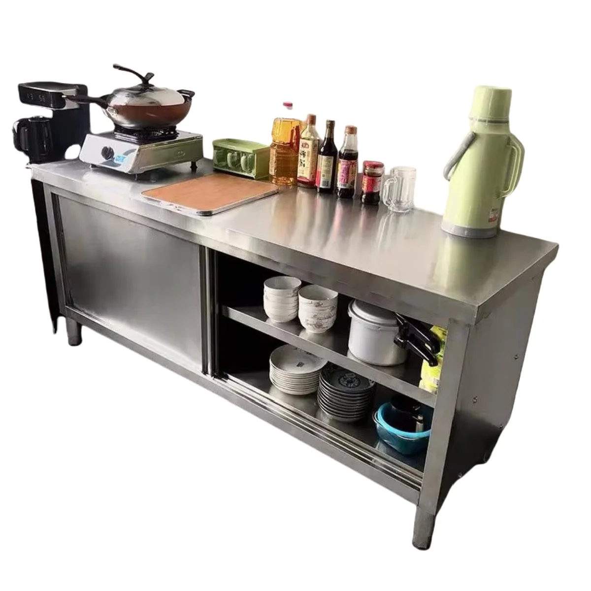 Commercial Kitchen Prep Table - Equipo de Cocina Comercial Multiusos, Mesa