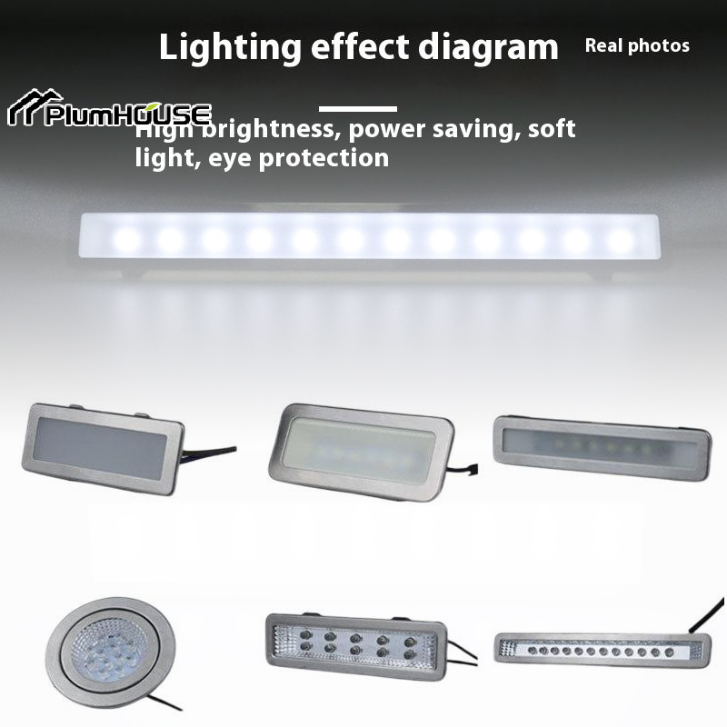 Commercial Kitchen Hood - Reemplazo para accesorios de linterna LED,