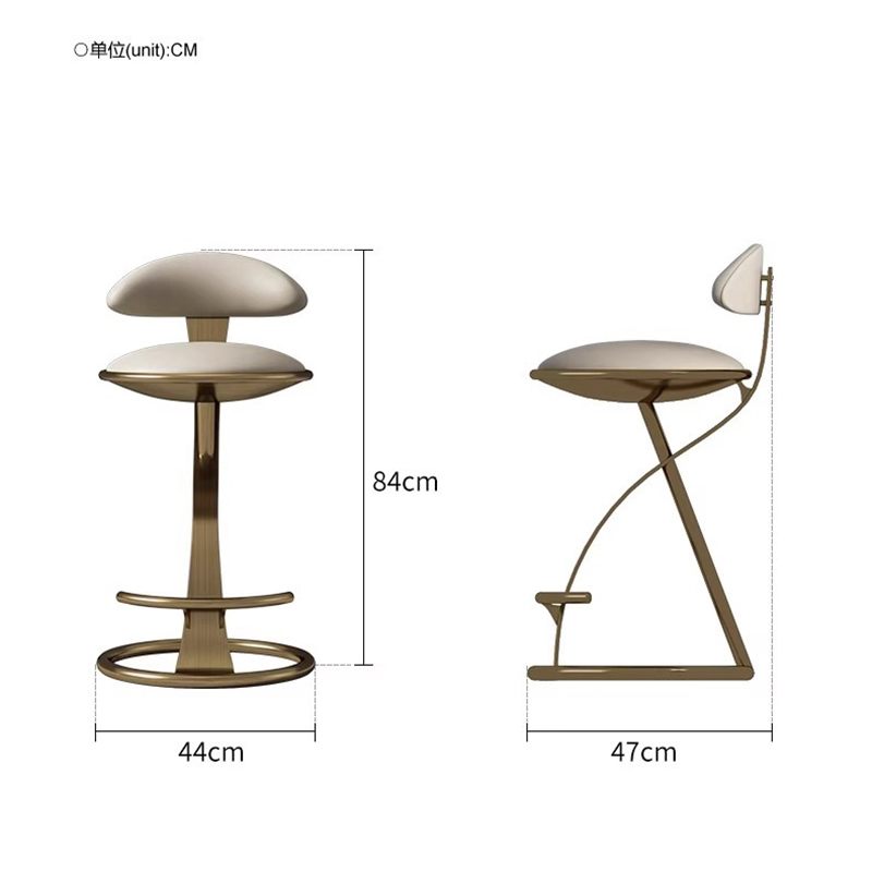 Commercial Kitchen Lighting Design - Silla de Bar Italiana de Diseño