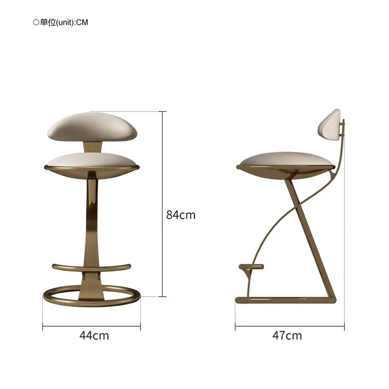 Commercial Kitchen Lighting Design - Taburete alto de diseño, sillas de