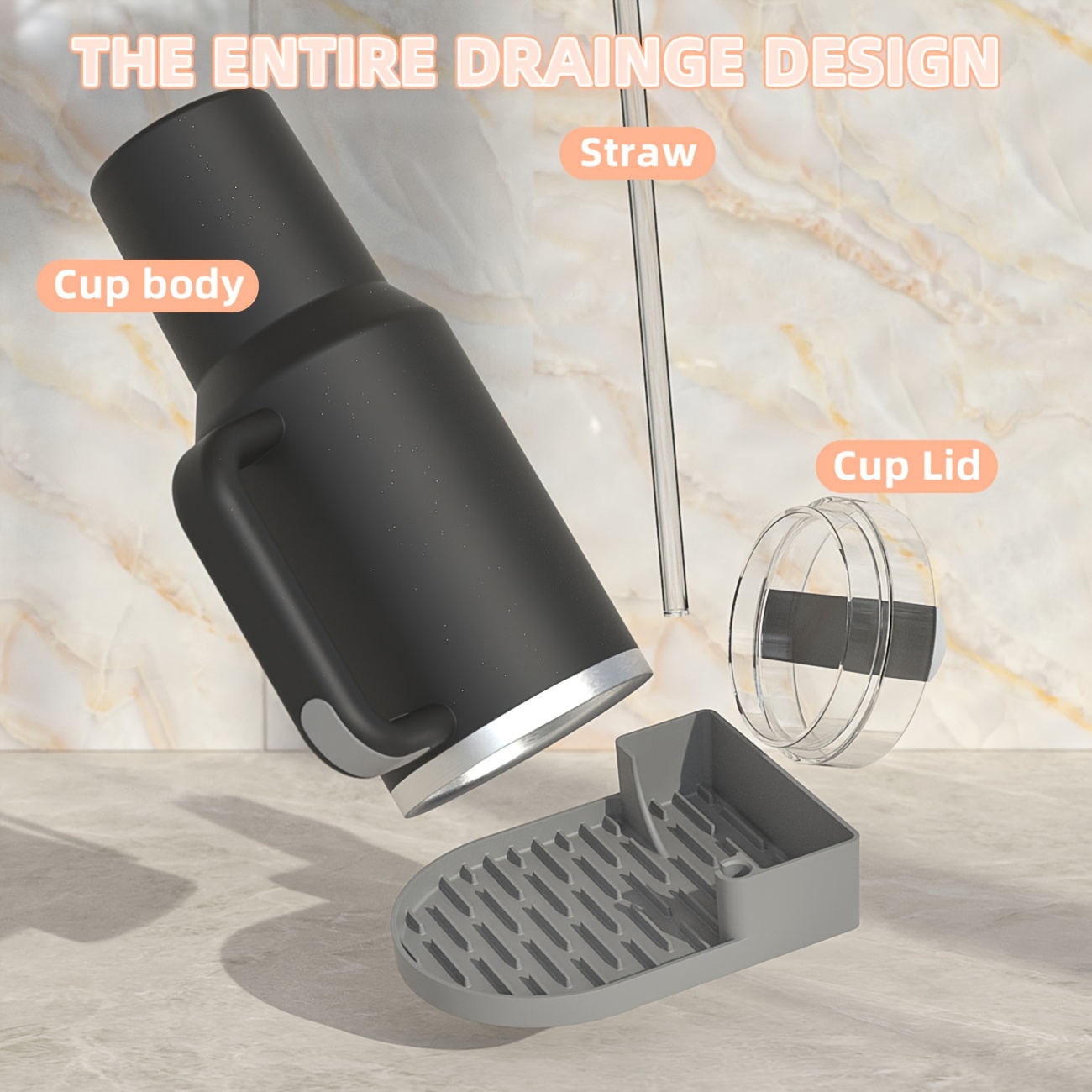 Commercial Kitchen Items - Estante de secado de silicona para