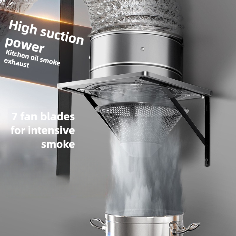 Commercial Kitchen Exhaust Fan - Extractor de aire de 6/8 pulgadas,