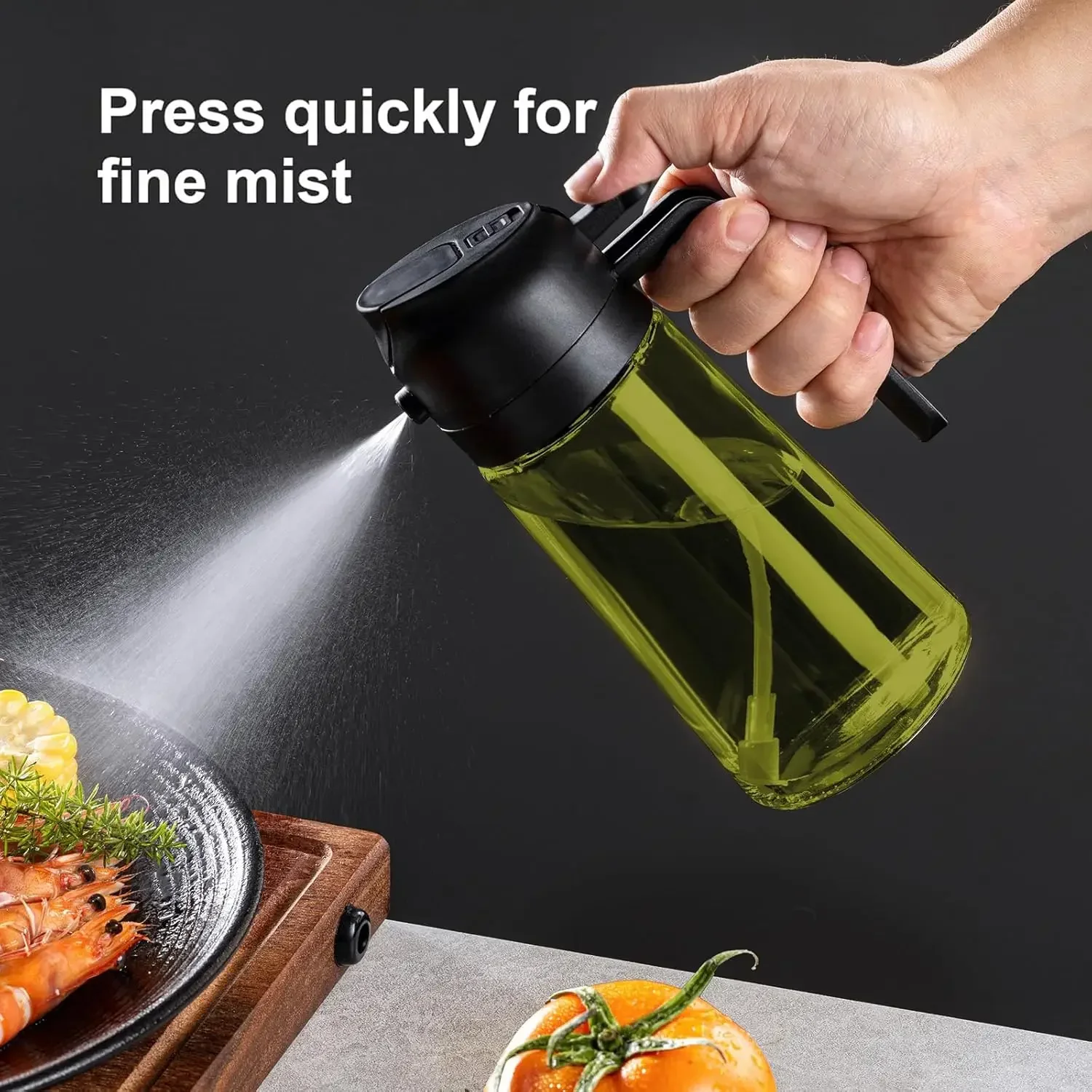 Pulverizador de aceite de oliv - Commercial Kitchen Sprayer reseña y precio