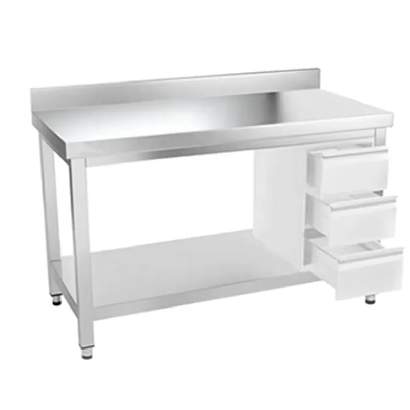 Mesa de Preparación y Trabajo  - Commercial Kitchen Prep Table reseña y precio
