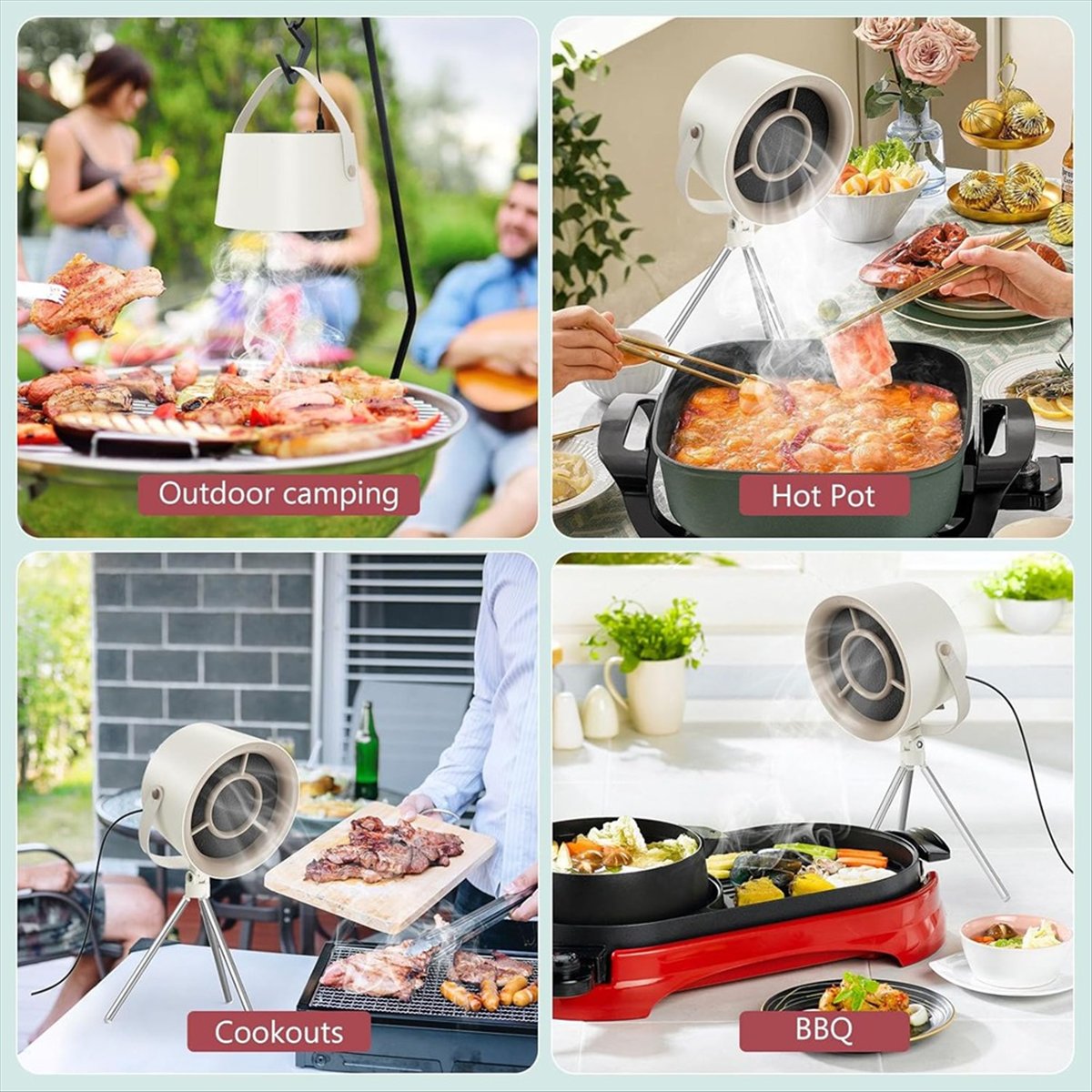 Campana Extractora Portátil M1 - Commercial Kitchen Exhaust Fan reseña y precio