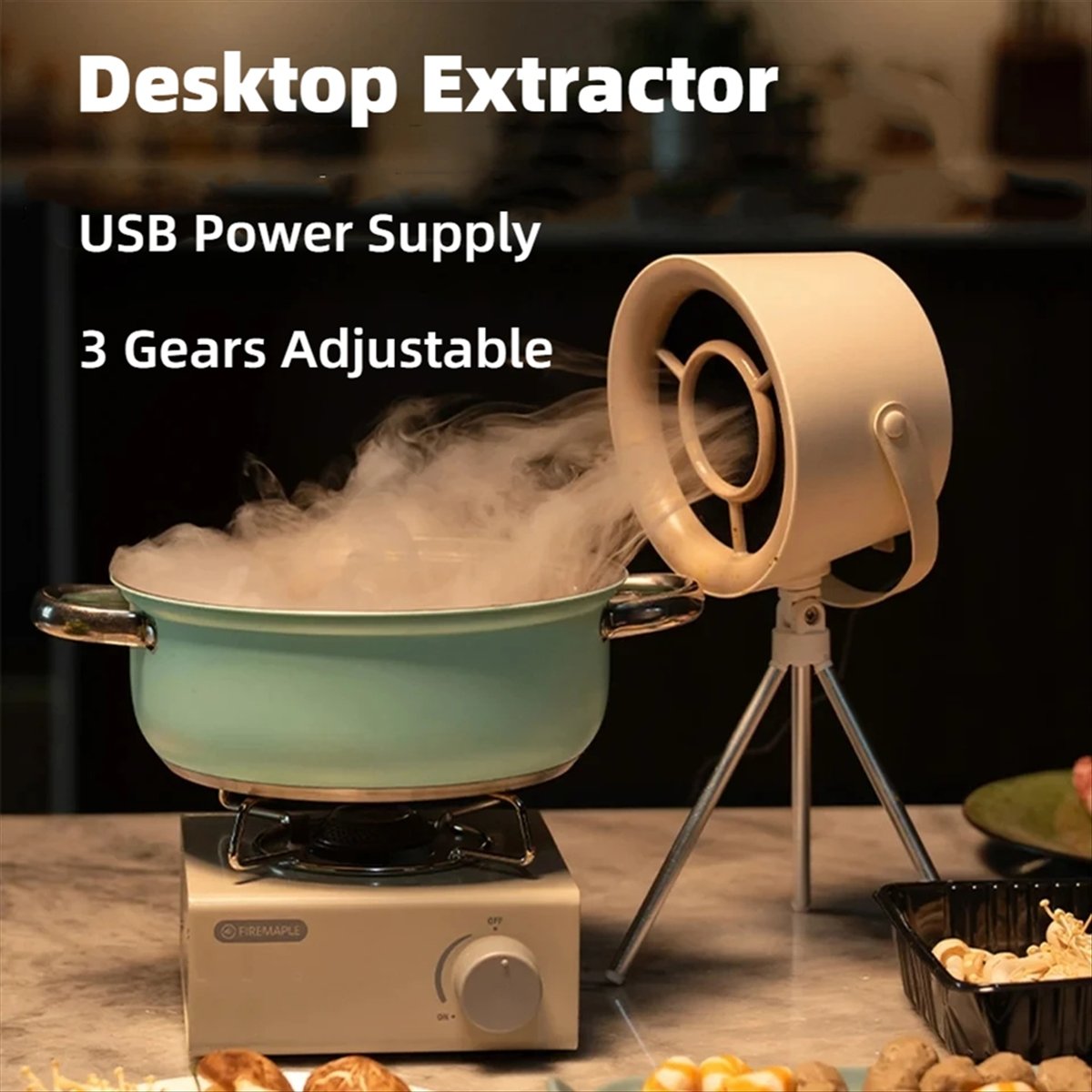 Campana Extractora Portátil M1 - Commercial Kitchen Exhaust Fan reseña y precio