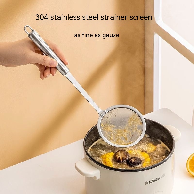 Colador de cocina de acero ino - Commercial Kitchen Oil Filter reseña y precio