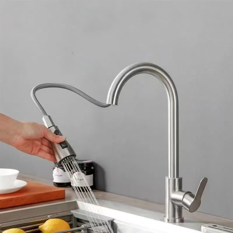 Grifo de cocina monomando con  - Commercial Kitchen Mixer Tap reseña y precio