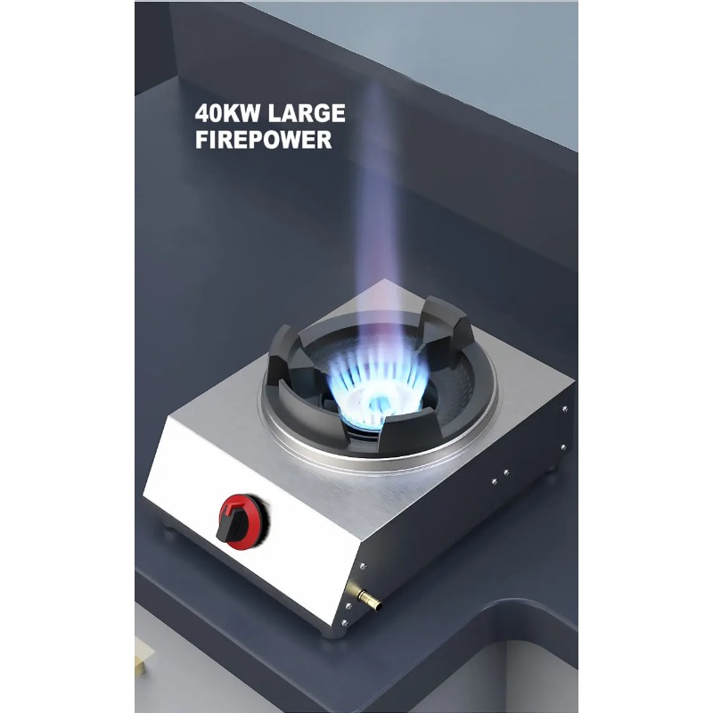 Estufa de Gas de Cocina, estuf - Commercial Kitchen Gas Stove reseña y precio