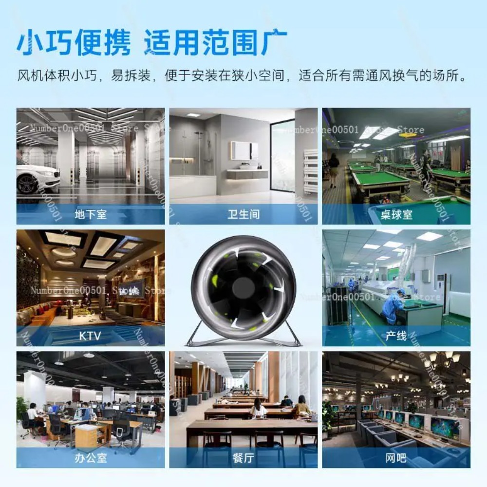 Ventilador de Conducto de 6 Pu - Commercial Kitchen Exhaust Fan reseña y precio