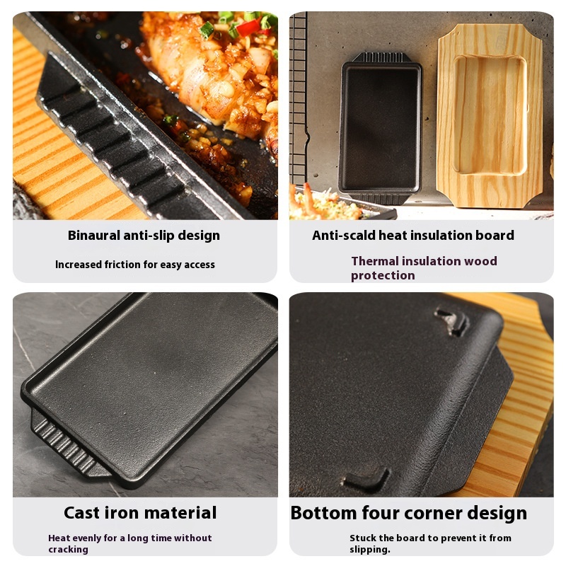 Plancha Teppanyaki de Hierro F - Commercial Kitchen Grill reseña y precio