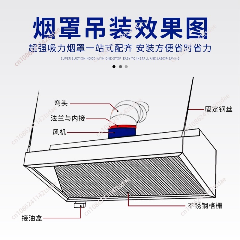 Campana Extractora Comercial d - Commercial Kitchen Exhaust Fan reseña y precio