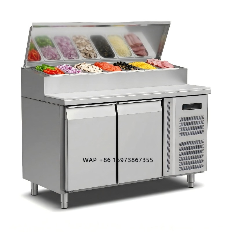 Refrigerador de mostrador OEM  - Commercial Kitchen Prep Table reseña y precio