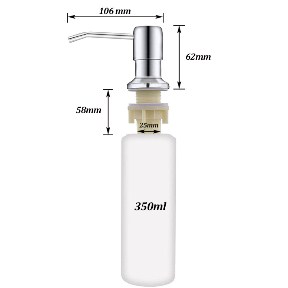 Dispensador de Jabón Integrado - Commercial Kitchen Youtube reseña y precio