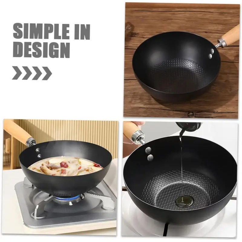 Wok de Hierro Pequeño con Fond - Commercial Kitchen Items reseña y precio