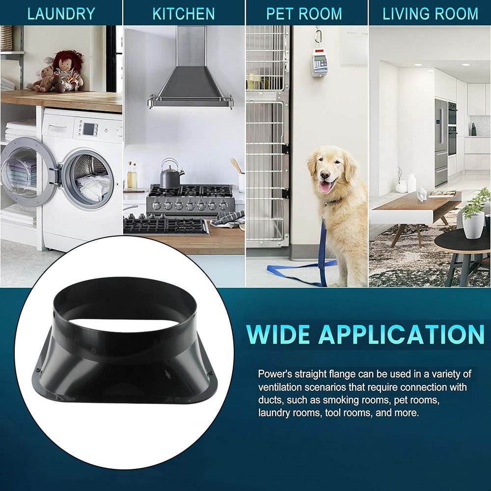 Conector de Brida de Pared ABS - Commercial Kitchen Exhaust Fan reseña y precio