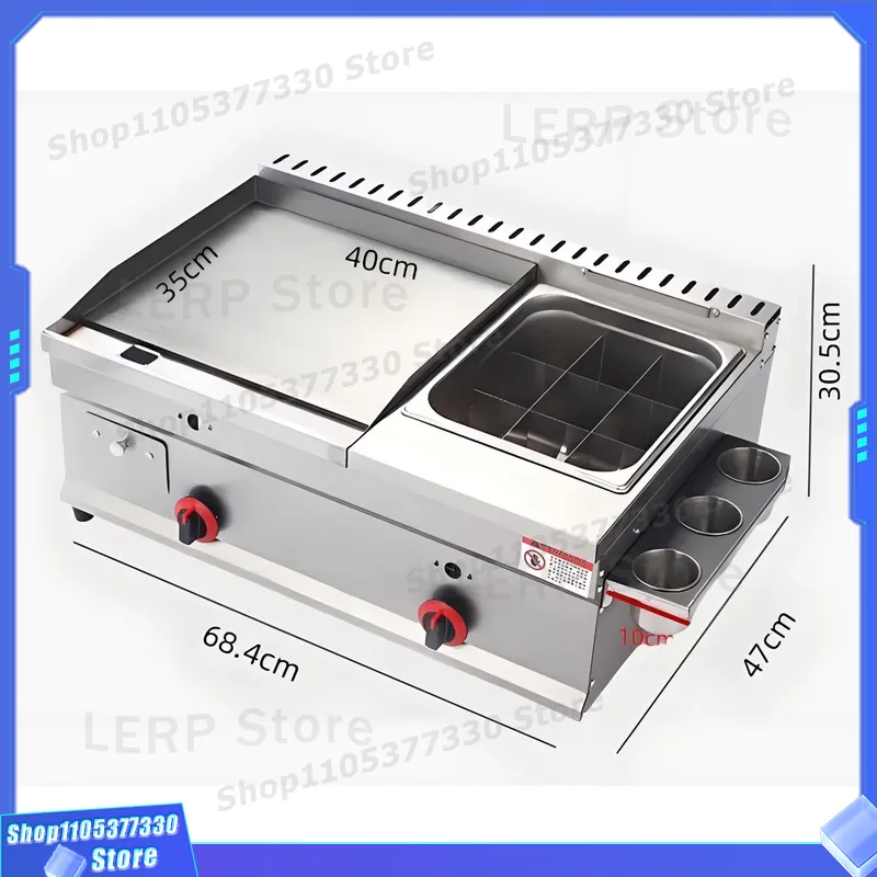 Freidora de Gas de Acero Inoxi - Commercial Kitchen Vendor reseña y precio