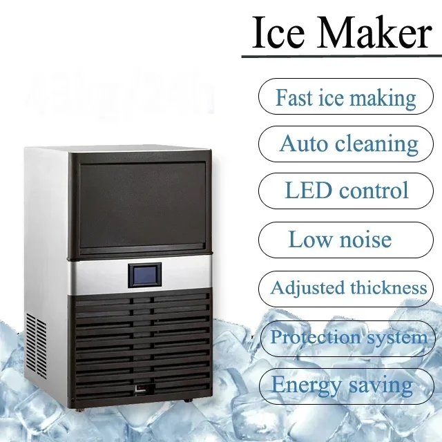 Máquina para hacer hielo eléct - Commercial Kitchen Youtube reseña y precio