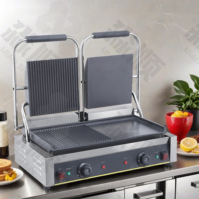 Prensa de parrilla eléctrica c - Sandwich Press Panini reseña y precio