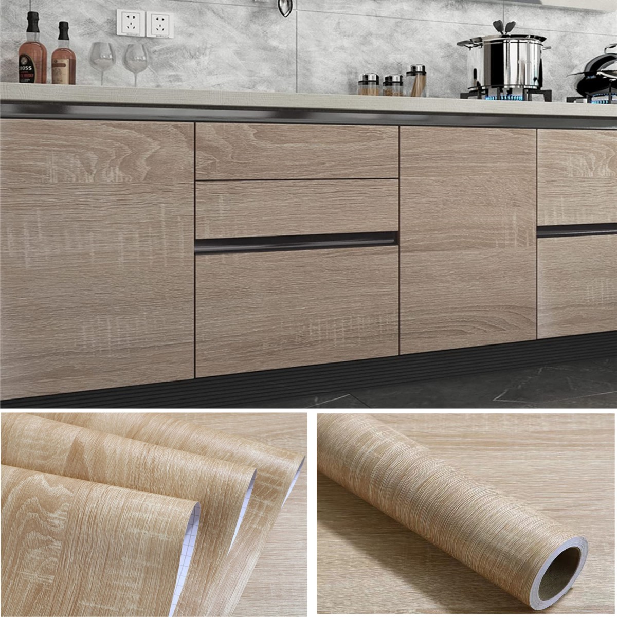 Papel Tapiz Autoadhesivo con D - Commercial Kitchen Prep Table reseña y precio