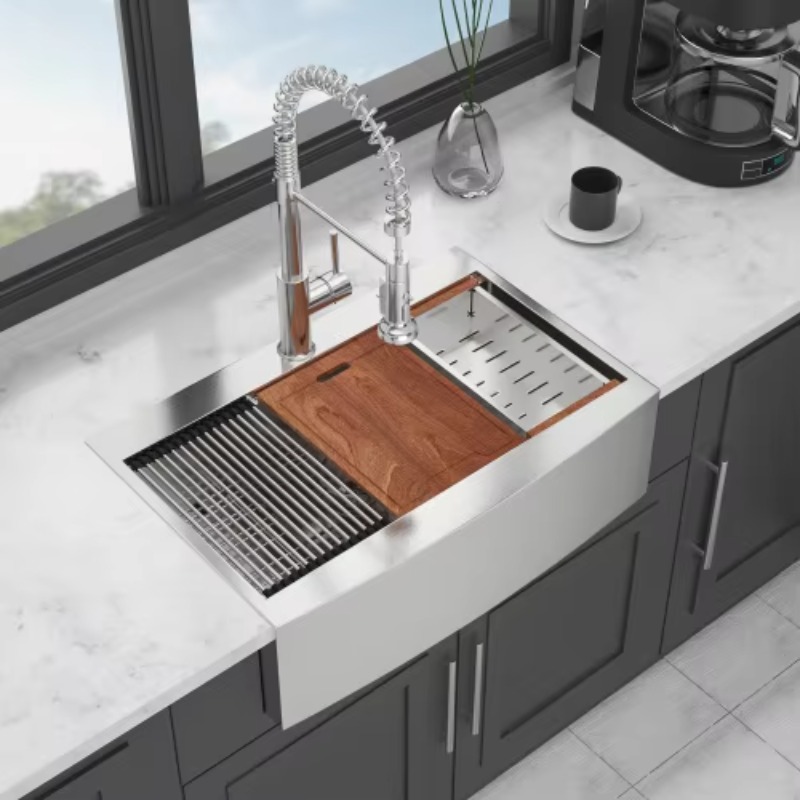 Fregadero de cocina comercial  - Commercial Kitchen Usa reseña y precio