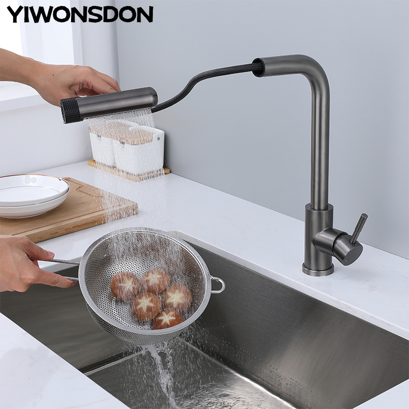 Grifos de cocina grises de 6 m - Commercial Kitchen Mixer Tap reseña y precio