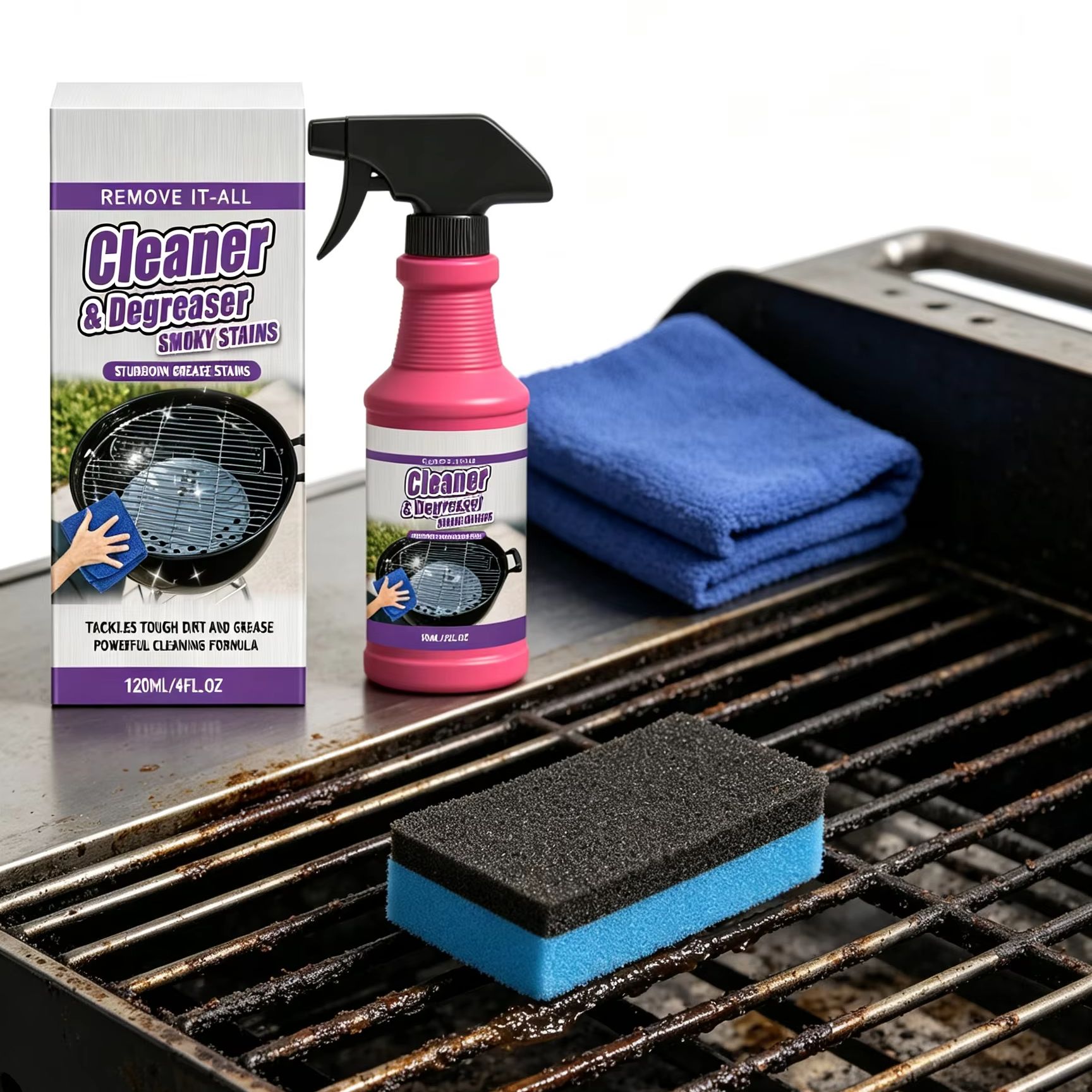Limpiador de Parrillas para Ba - Commercial Kitchen Grease Cleaner reseña y precio