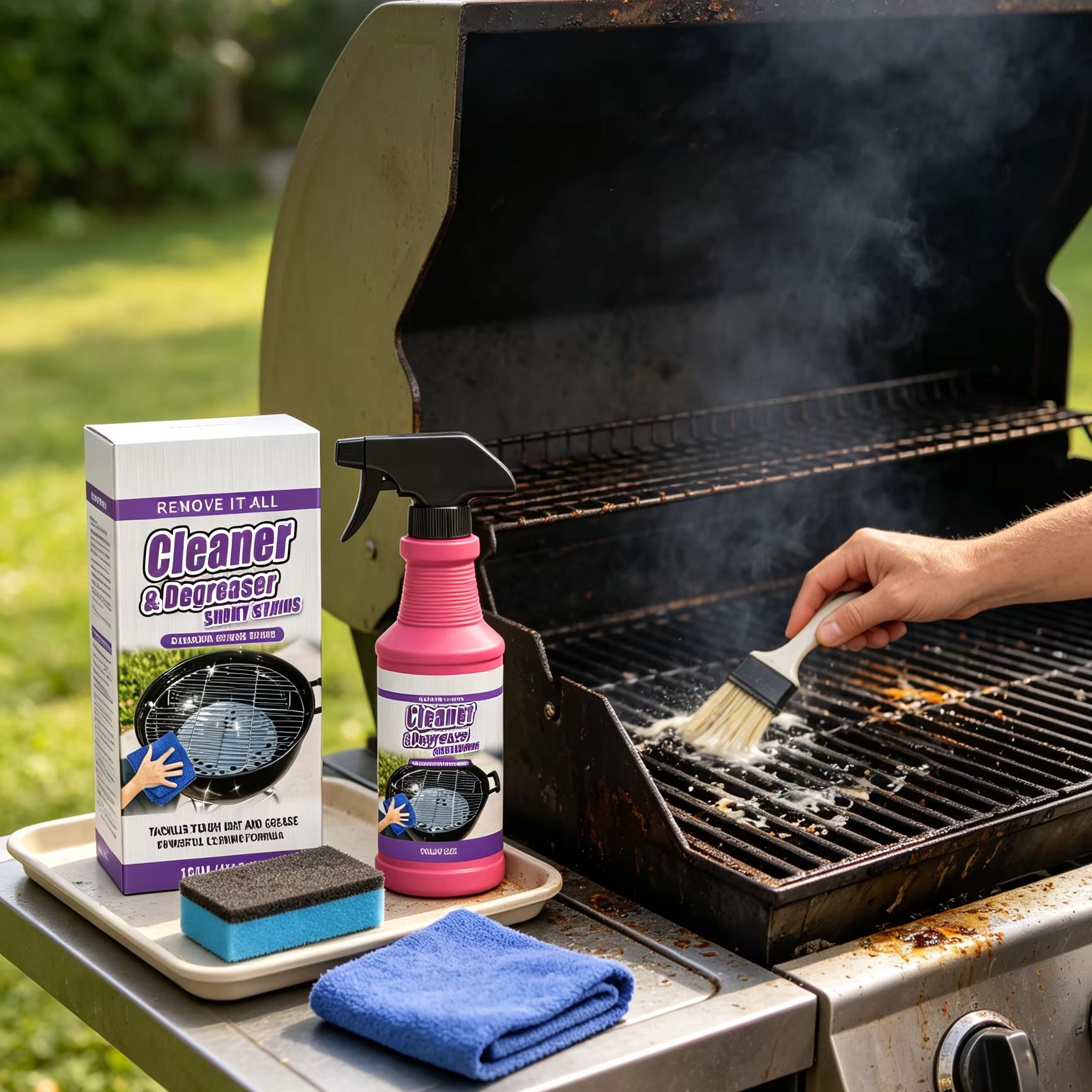 Limpiador de Parrillas para Ba - Commercial Kitchen Grease Cleaner reseña y precio