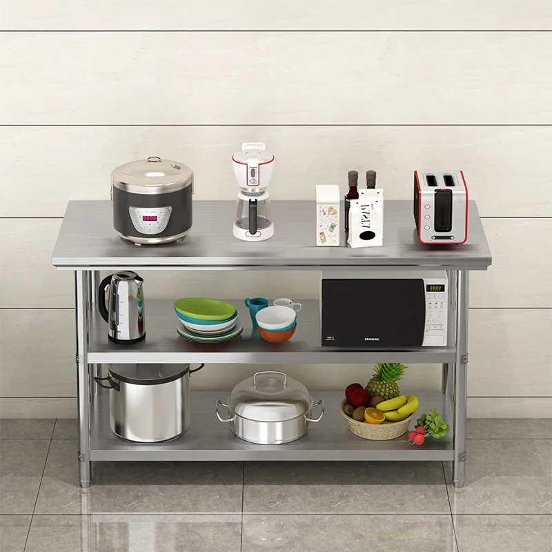 Mesa de Trabajo de Acero Inoxi - Commercial Kitchen Prep Table reseña y precio