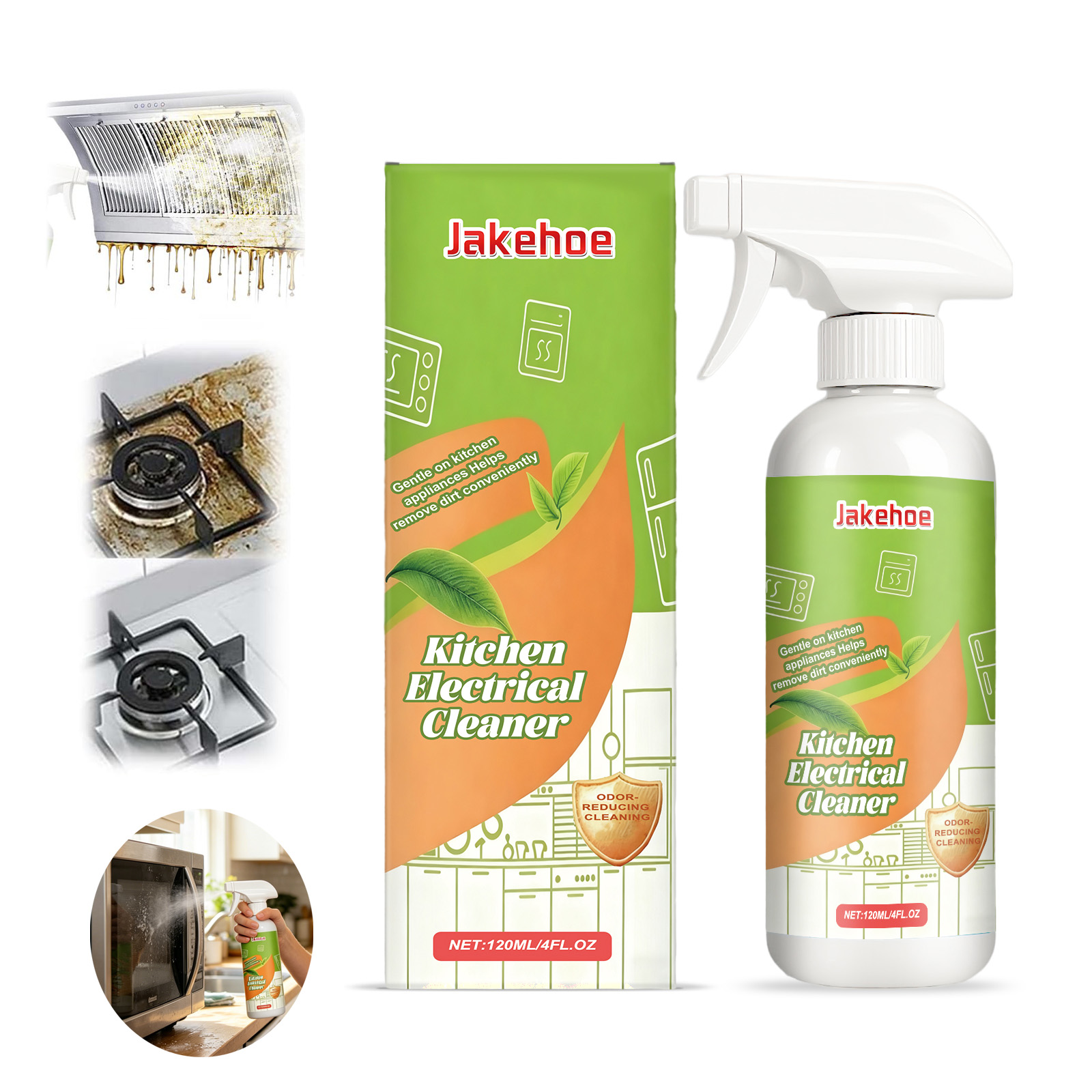 Limpiador Eléctrico para Cocin - Commercial Kitchen Grease Cleaner reseña y precio