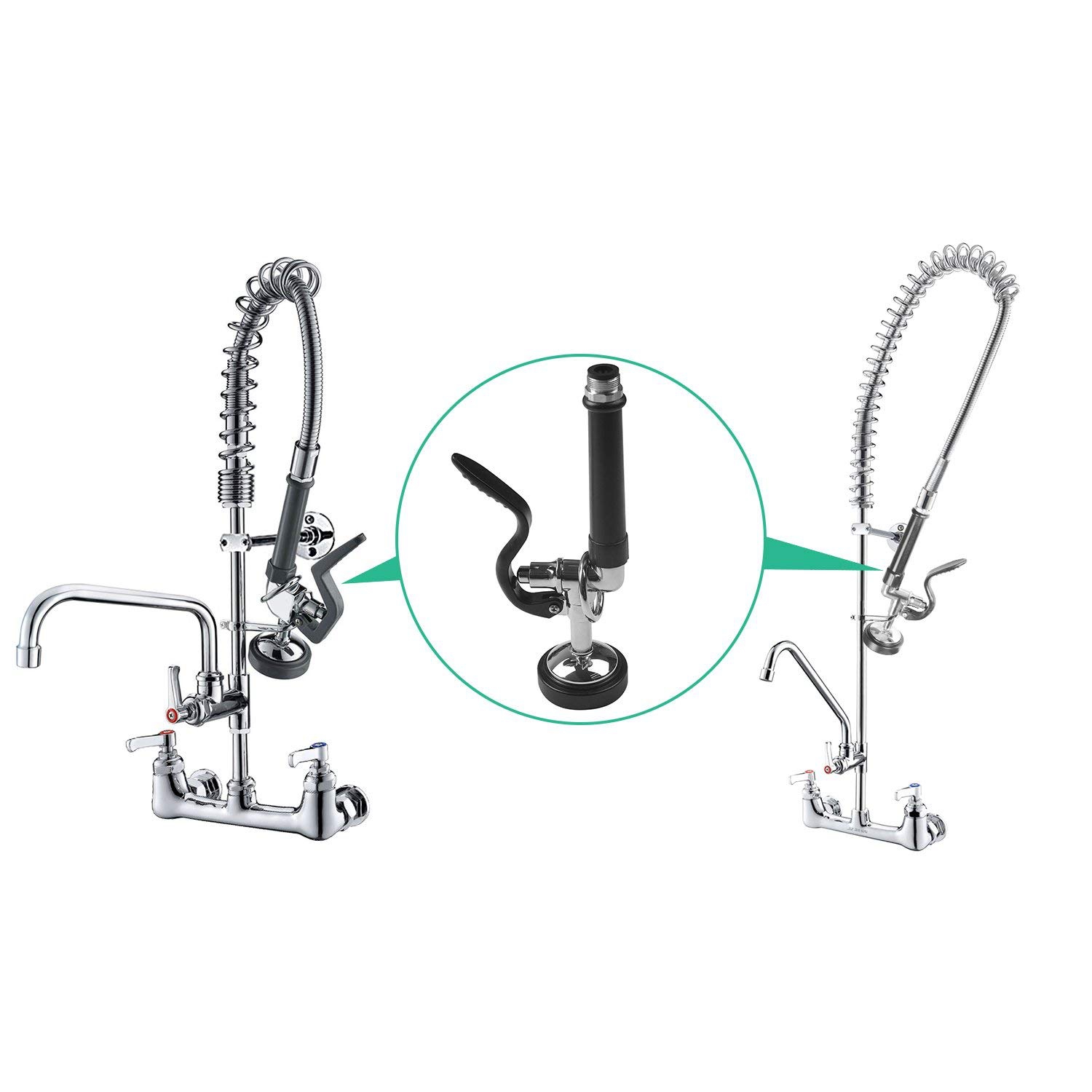 En stock, pulverizador de pree - Commercial Kitchen Sprayer reseña y precio