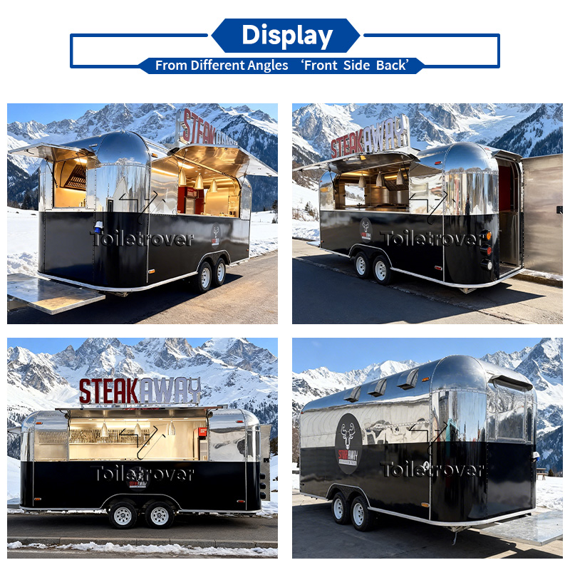 Remolque de Comida Comercial V - Commercial Kitchen Vendor reseña y precio