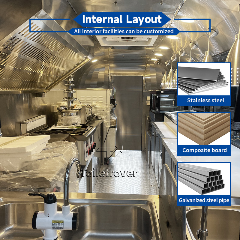 Remolque de Comida Comercial V - Commercial Kitchen Vendor reseña y precio