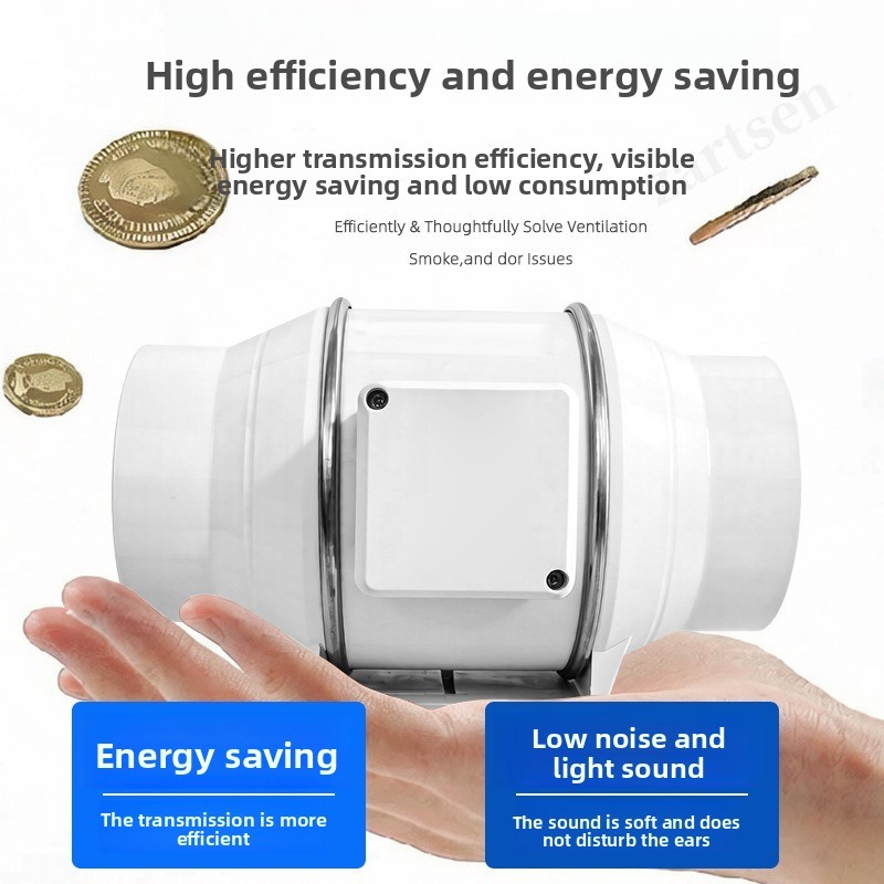 Extractor de Aire Silencioso p - Commercial Kitchen Exhaust Fan reseña y precio