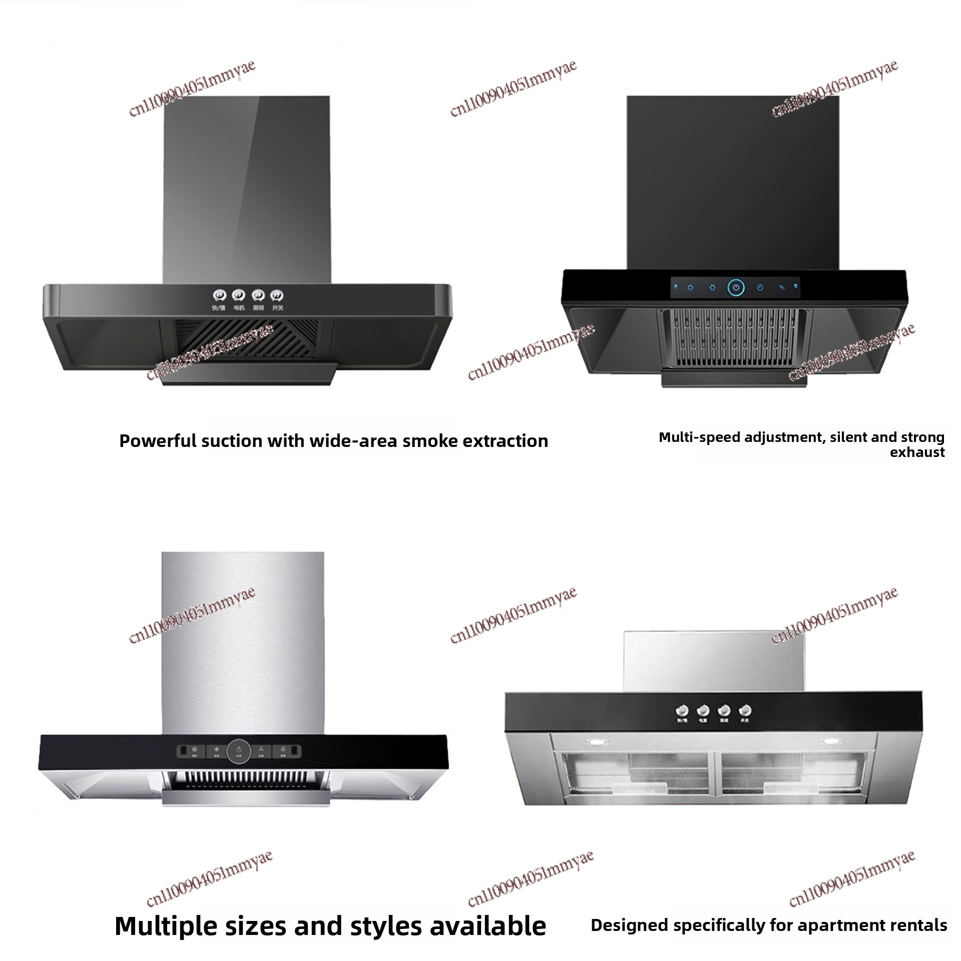 Campana extractora de succión  - Commercial Kitchen Hood reseña y precio