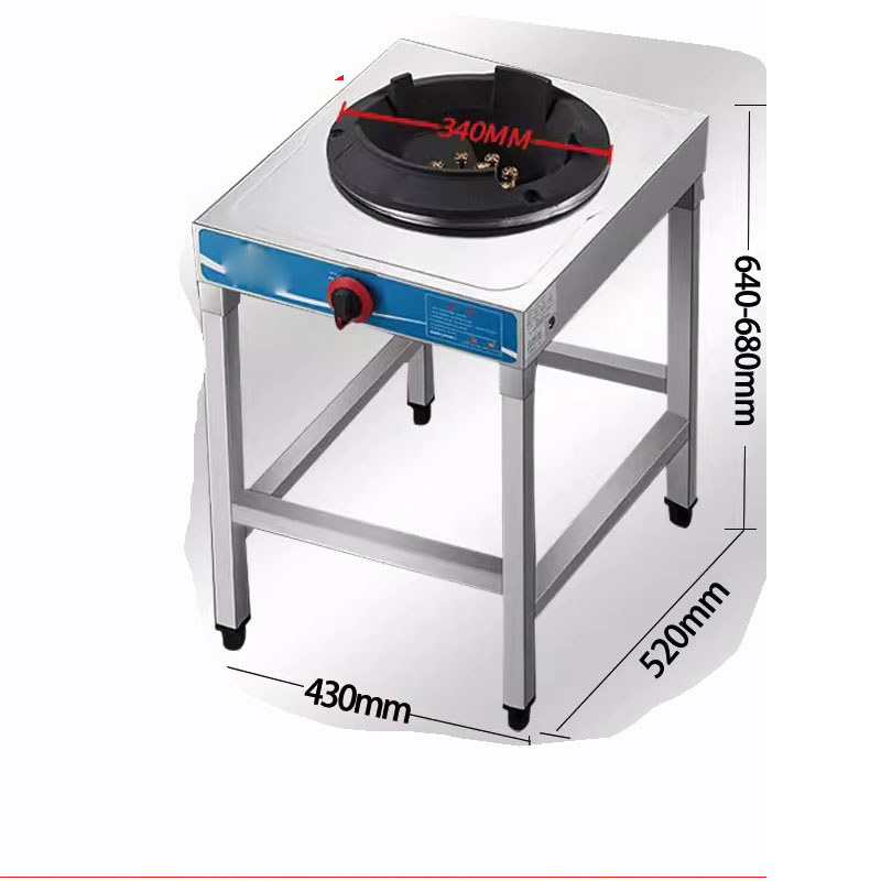 Estufa Comercial de Gas Licuad - Commercial Kitchen Gas Stove reseña y precio