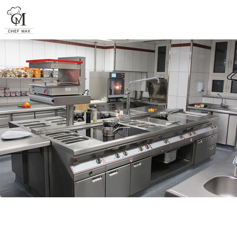 CHEFMAX Hotel Equipo de cocina - Commercial Kitchen Youtube reseña y precio